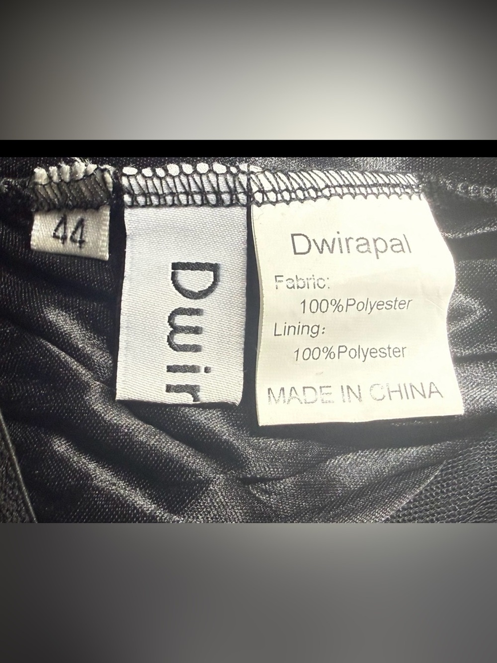 Dwirapal Black Tulle Mesh Pleated Fairycore Whimsigoth Midi Skirt Size 44 large - Picture 10 of 10